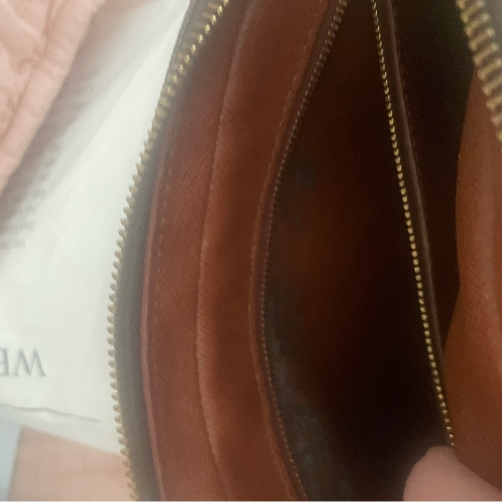 Authentic Louis Vuitton Brown and Tan Monogram Shoulder Bag - Picture 10 of 16